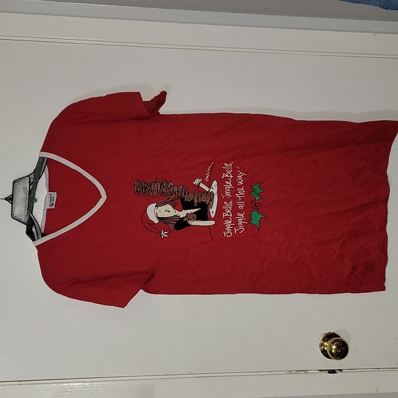 EMERSON STREET CHRISTMAS NIGHTGOWN SIZE S/M - Picture 2 of 4